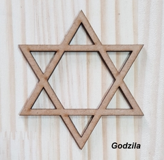 Estrela de Davi MDF 3mm