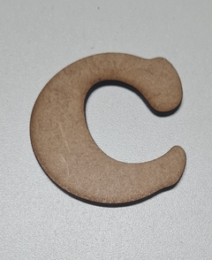 Letras e números 5cm altura em MDF cru 3mm de espessura Cooper Black na internet