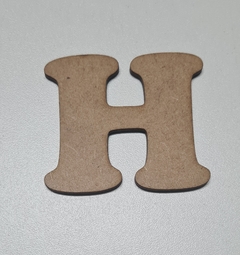 Imagem do Letras e números MDF cru 12cm de altura 3mm espessura Cooper Black