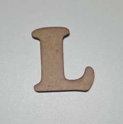 Letras e números em MDF Cru 5cm de altura e 6mm de espessura - comprar online
