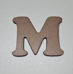 Letras em MDF cru 12cm altura e 18mm de espessura - www.godzila.com.br