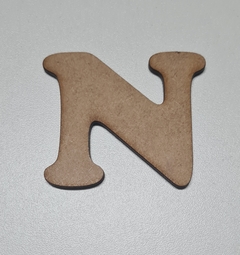 Letras e números em MDF Cru 5cm de altura e 6mm de espessura - www.godzila.com.br