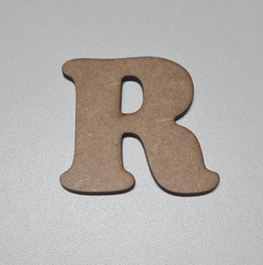 Letras e números MDF cru 12cm de altura 3mm espessura Cooper Black