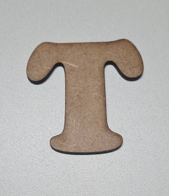 Letras e números em MDF Cru 5cm de altura e 6mm de espessura