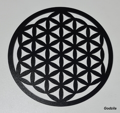 Imagem do MANDALAS 10CM MDF 3MM PRETO