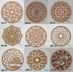 MANDALAS 30CM MDF 3MM CRU