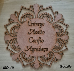 Imagem do MANDALAS 30CM MDF 3MM CRU