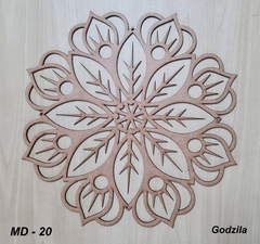 MANDALAS 30CM MDF 3MM CRU - loja online