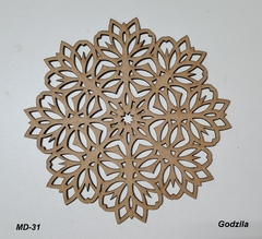 Mandalas 20cm MDF 3mm cru - www.godzila.com.br