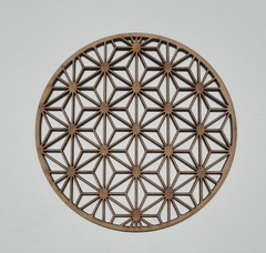 MANDALAS 10CM MDF 3MM CRU - loja online