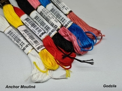 Linha Meada Anchor Mouliné 8mts unidade