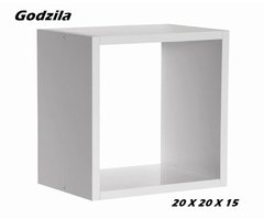 Nicho 20 X 20 X 15. Branco.