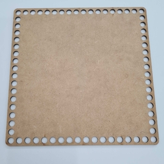 Base para cesto quadrado MDF cru 3mm