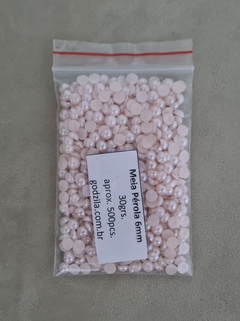 Meia pérola 6mm 30grs. - www.godzila.com.br
