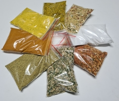 Temperos e condimentos embalagem zip lock - comprar online