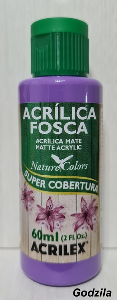 Tinta Acrílica Fosca 60ml - Acrilex - www.godzila.com.br