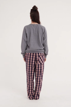 Buzo Panza Waffle Gris - PANZA PEOPLE BOLICHE ONLINE