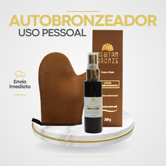 Loção Autobronzeante + Luva Aplicadora Newtan