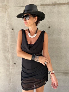 Vestido Kendall Liso - CON ALMA