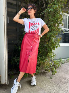 Falda midi en internet