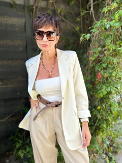 Blazer Lino Nápoles en internet