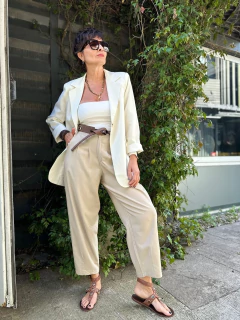 Blazer Lino Nápoles - comprar online