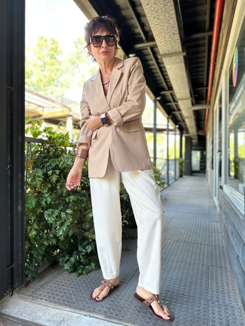 Blazer Lino Nápoles - comprar online