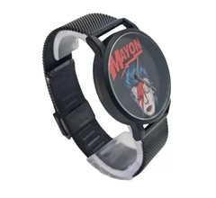 Relógio DAVID BOWIE - Mayon MN3011 Aço Inox Preto 40mm (RELÓGIO) na internet