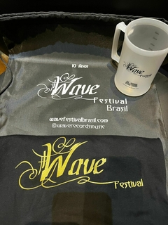 KIT WAVE FESTIVAL 10 ANOS (BAG+CAMISETA+CANECA) - comprar online