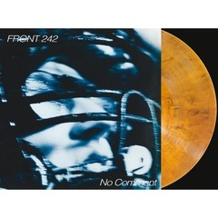 FRONT 242 - NO COMMENT / POLITCS OF PRESSURE (VINIL ORANGE/BLACK) - comprar online