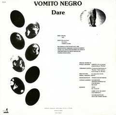 VOMITO NEGRO - DARE (VINIL) - comprar online