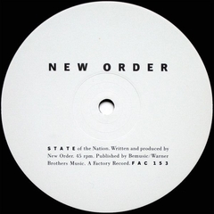 Imagem do New Order – State Of The Nation / Shame Of The Nation (12" VINIL)