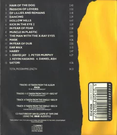 BAUHAUS - MASK (CD) - comprar online