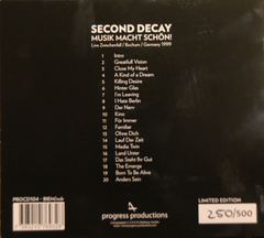 Second Decay ‎– Musik Macht Schön! Live Zwischenfall 1999 (CD) - comprar online