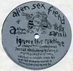 Alien Sex Fiend - Ignore The Machine (Special Electrode Mix) (VINIL) na internet