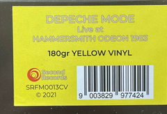 Depeche Mode – Live At The Hammersmith Odeon London • October 6, 1983 (VINIL) - loja online