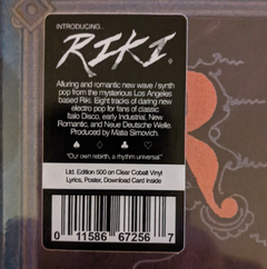 Riki – Riki (VINIL CLEAR COBALT) - loja online