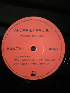 Aroma Di Amore – Koude Oorlog (VINIL) - WAVE RECORDS - Alternative Music E-Shop