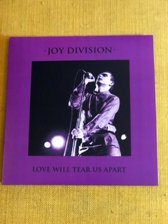 Joy Division – Love Will Tear Us Apart (7" purple black splatter vinil 2023) - comprar online