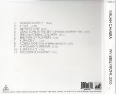 Kirlian Camera – Invisible Front. 2005 (CD DUPLO) - comprar online