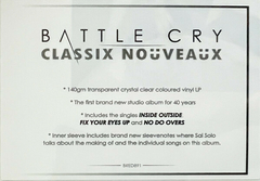 Classix Nouveaux – Battle Cry (VINIL) - WAVE RECORDS - Alternative Music E-Shop