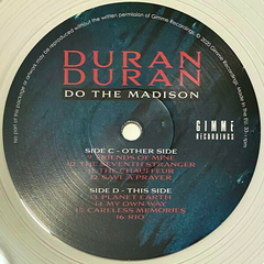 Duran Duran – Do The Madison (VINIL DUPLO CLEAR)