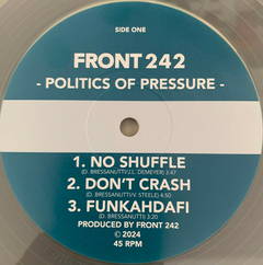 Front 242 – Politics Of Pressure (VINIL CLEAR 2024) - WAVE RECORDS - Alternative Music E-Shop