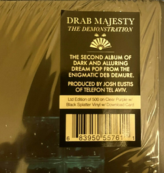 Drab Majesty – The Demonstration (VINIL CLEAR PURPLE WITH BLACK SPLATTER) - comprar online