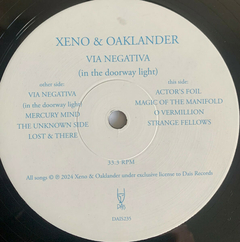 Xeno & Oaklander – Via Negativa (In The Doorway Light) (VINIL) PRE-ORDER - WAVE RECORDS - Alternative Music E-Shop