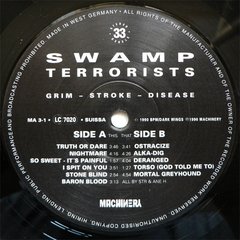 Swamp Terrorists - Grim - Stroke - Disease (VINIL) na internet