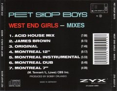 Pet Shop Boys ?- West End Girls (Mixes) (CD) - comprar online