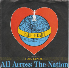 Radio Heart Featuring Gary Numan ‎– All Across The Nation (VINIL 7")