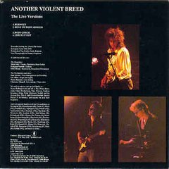 A Split - Second ?- Another Violent Breed - The Live Versions (CD) - comprar online