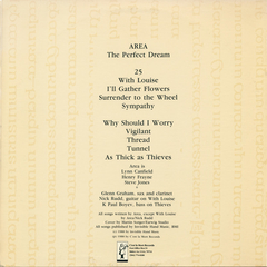 Area ‎– The Perfect Dream (VINIL) - comprar online